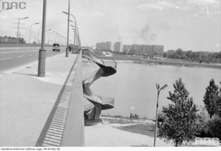 Most Gdański w Warszawie, 1965.
