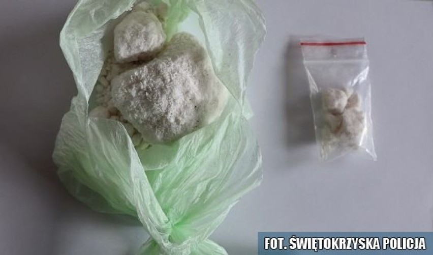 W Sandomierzu policjanci znaleźli 110 gramów zakazanego proszku