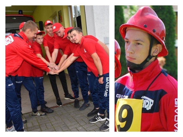 Strażacy z OSP Piaski w Gminie Grudziądz z młodzieżowej drużyny wspierają swojego kolegę, Kubę Kusowskiego w walce z rakiem. Pomóc może każdy