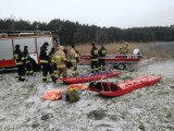 Stawnica-Jezioro Piaskowe - warsztaty JOP w zakresie działań lodowych