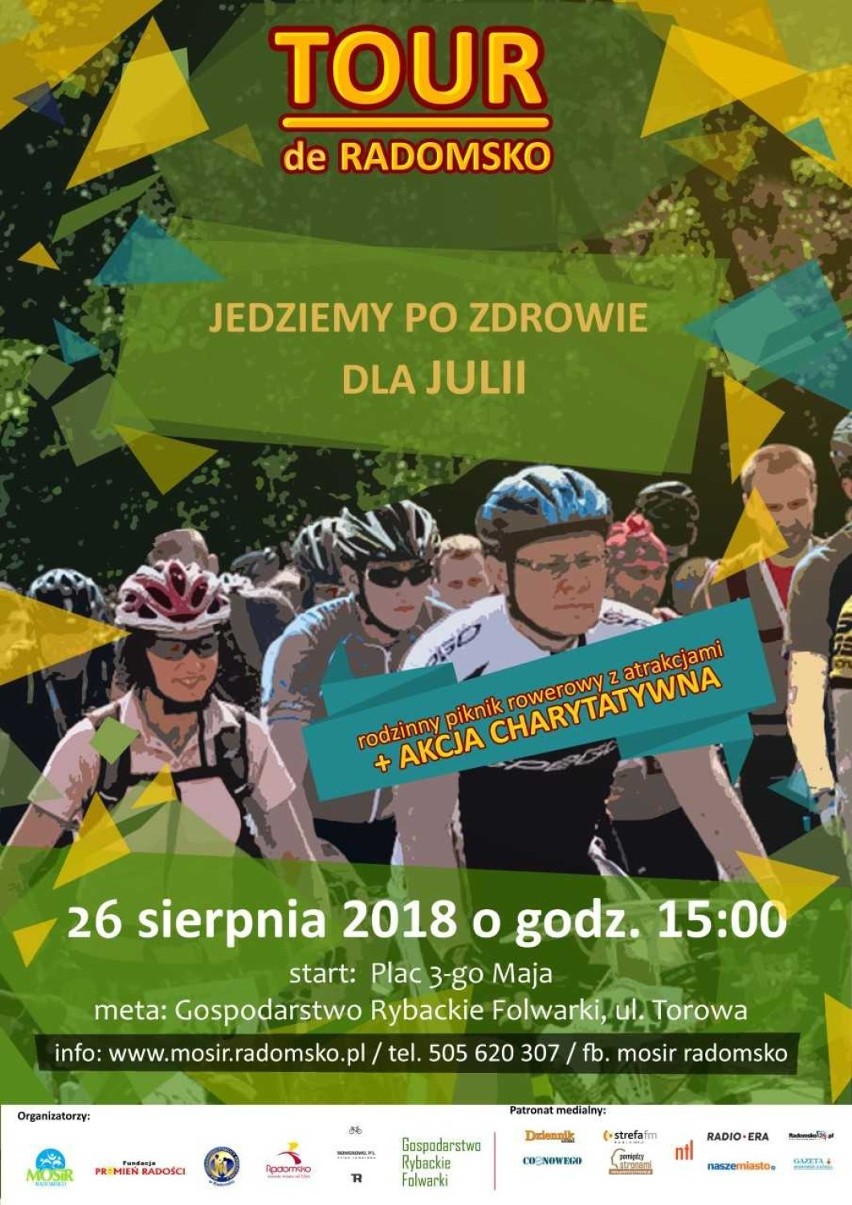 Tour de Radomsko 2018 wyruszy w niedzielę 26 sierpnia