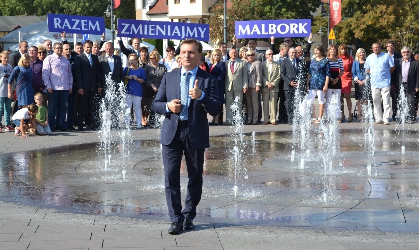 Andrzej Rychłowski, burmistrz Malborka, powalczy o trzecią kadencję [ZDJĘCIA, FILM]