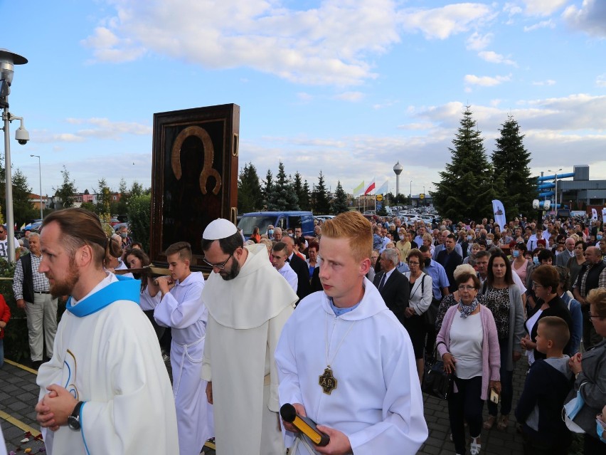 Nawiedzenie kopii Obrazu Jasnogórskiego w parafii Św. Józefa w Wolsztynie