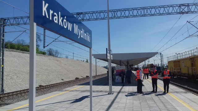 PKP otwierają nowe perony na stacji Kraków Mydlniki