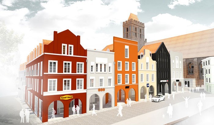 Stare Miasto w Kwidzynie: Rozstrzygnięto konkurs na opracowanie koncepcji zabudowy II kwartału
