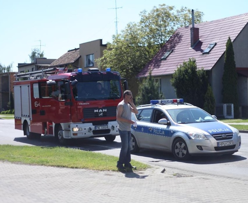 Zderzenie aut w Wolsztynie na ulicy Lipowej. [ZDJĘCIA]