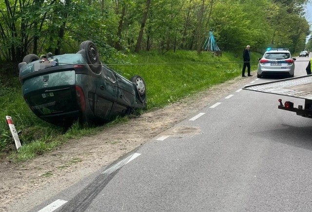 Poważna kolizja na drodze krajowej