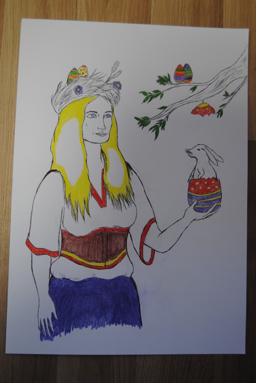 Wielkanoc pędzlem i piórem malowana - konkurs w OHP w Szamocinie