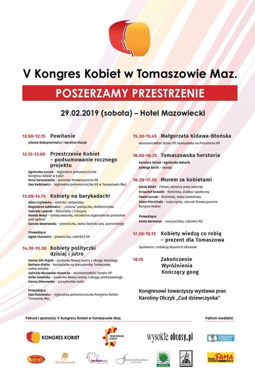 5. Kongres Kobiet w Tomaszowie Maz. Weźmie w nim udział Małgorzata Kidawa-Błońska?