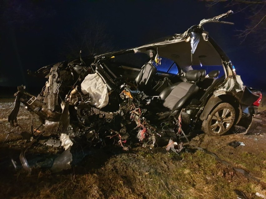 Wypadek na krajowej 94 w Suchej.