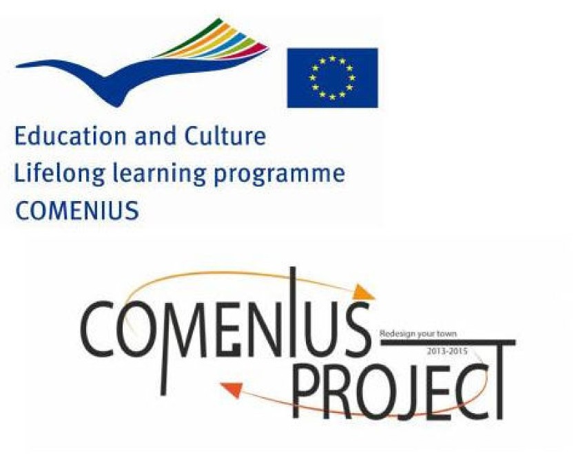 logo programu Comenius "Uczenie się przez całe życie"