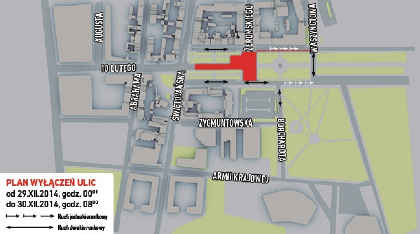 Sylwester z Polsatem w Gdyni. Organizacja ruchu 31.12.2014 r. [MAPA,PLAN IMPREZY]