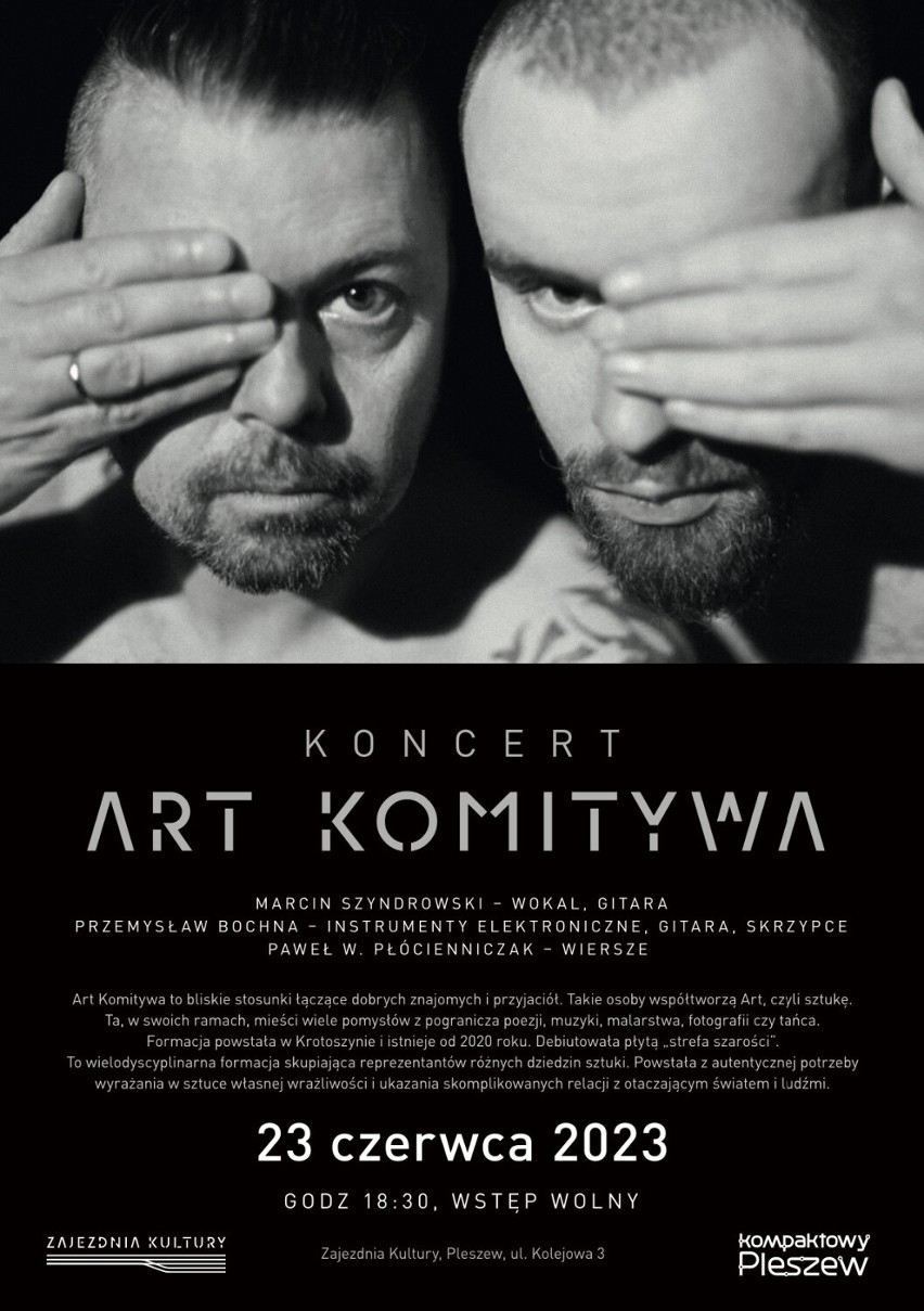 Art Komitywa, zespół z Krotoszyna, zagra w Zajezdni Kultury