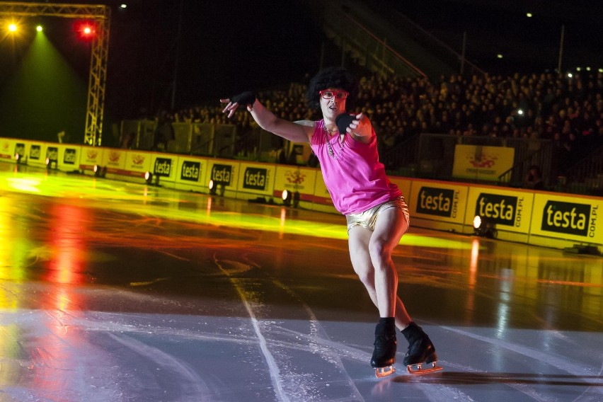 Kings on Ice. Popis łyżwiarskich umiejętności na Stadionie...