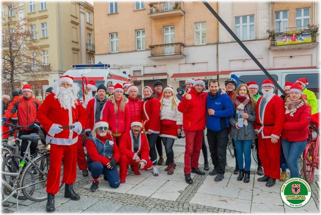 Klub Turystyki Rowerowej KTR "Cyklista" zorganizował rajd mikołajkowy