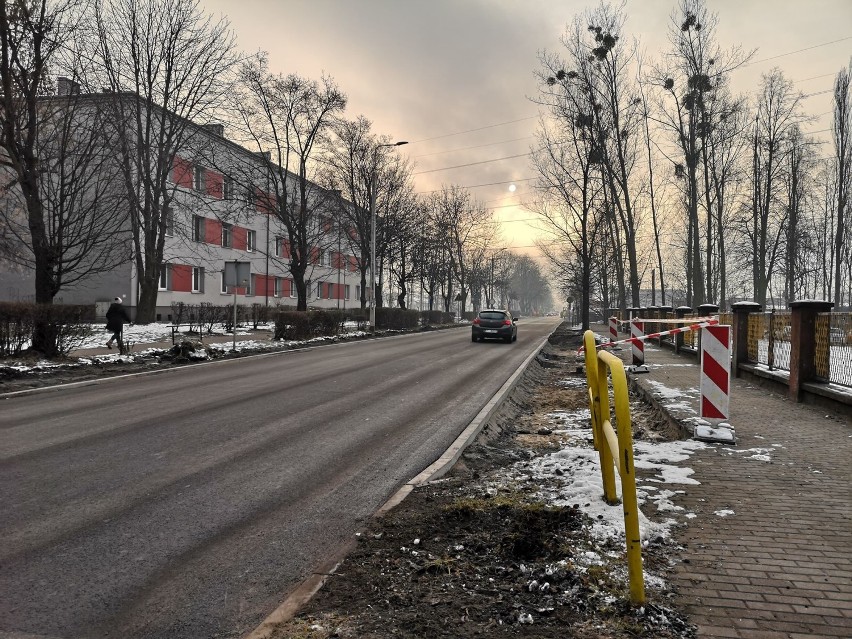 Remont ul. Nałkowskiej w Radzionkowie