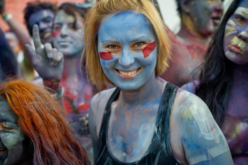 Przystanek Woodstock 2014 [ZDJĘCIA,]. Bodypainting czyli...