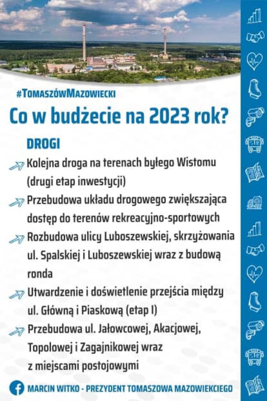 Budżet Tomaszowa Maz. na 2023 rok uchwalony. Ogromne wydatki na inwestycje, ale i duża dziura budżetowa...