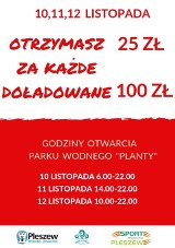 Park Wodny ,,Planty" też będzie świętował rocznicę odzyskania niepodległości