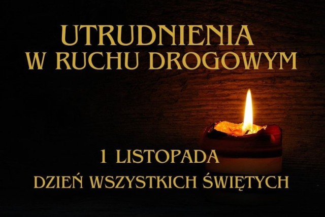 Podobnie jak w ubiegłych latach, w dniu Wszystkich Świętych, wprowadzone zostaną następujące zmiany organizacji ruchu w rejonie trzech świętochłowickich nekropolii: Cmentarza przy ulicy Szpitalnej, Cmentarnej, Polaka i Barlickiego