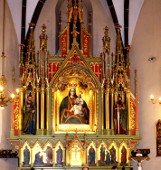 Koronacja obrazu Matki Bożej Pocieszenia. Ludzie tutaj czczą swoją Madonnę
