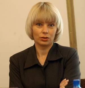 Elżbieta Bieńkowska, dyrektor Wydziału Programowania Rozwoju i Funduszy Europejskich Urzędu Marszałkowskiego. Fot. TSL