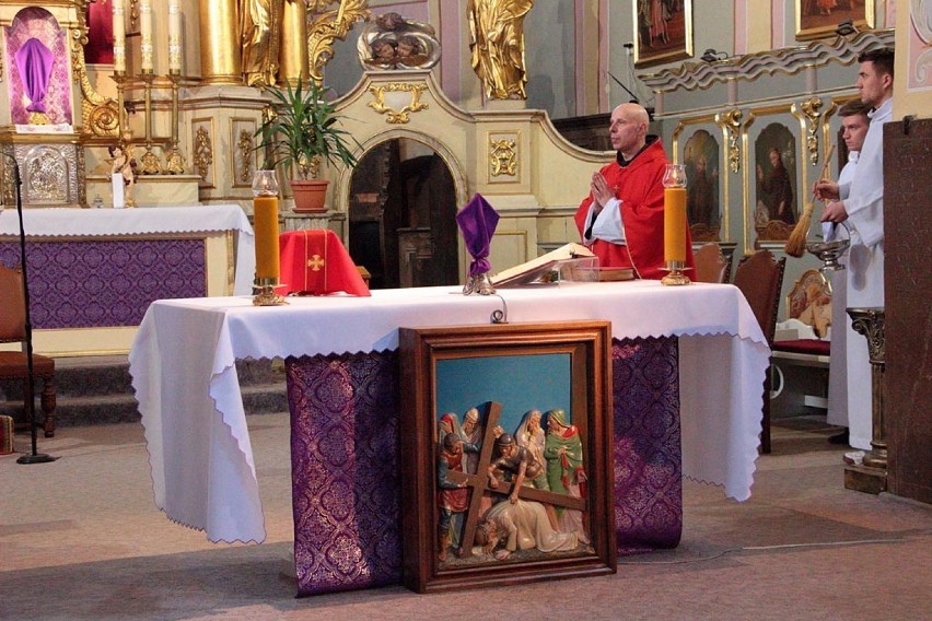 Niedziela Palmowa w klasztorze bernardynów w Warcie