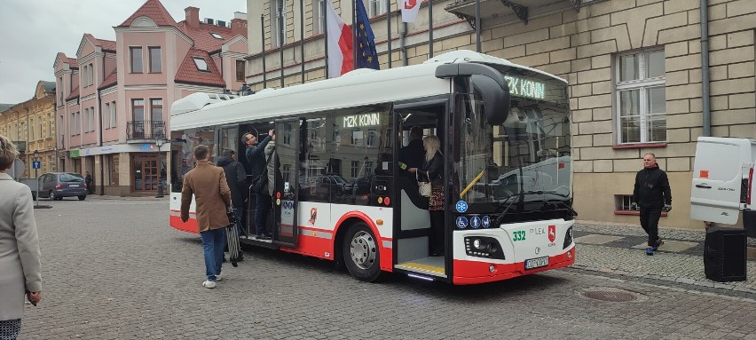 Pierwszy polski autobus elektryczny PILEA wyjechał  na ulice Konina