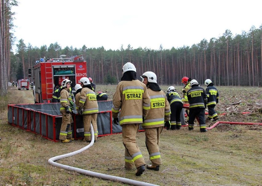 Międzywojewódzkie ćwiczenia strażackie "Bory Kujańskie 2019"