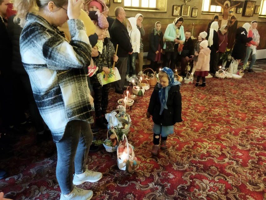 Prawosławna Wielkanoc. W sobotę w kaliskiej cerkwi odbywa się święcenie pokarmów. ZDJĘCIA