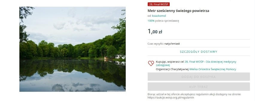 Metr sześcienny świeżego powietrza z Parku Szczęśliwickiego...