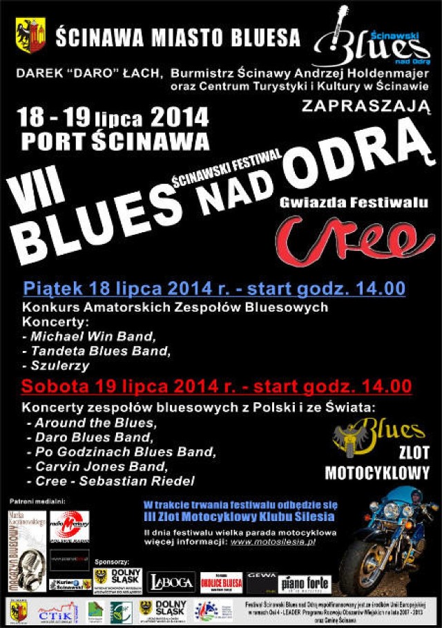 VII Festiwal w Ścinawie: Blues nad Odrą.