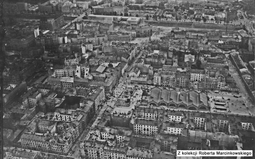 Warszawa z 1939 roku na niemieckich zdjęciach lotniczych....