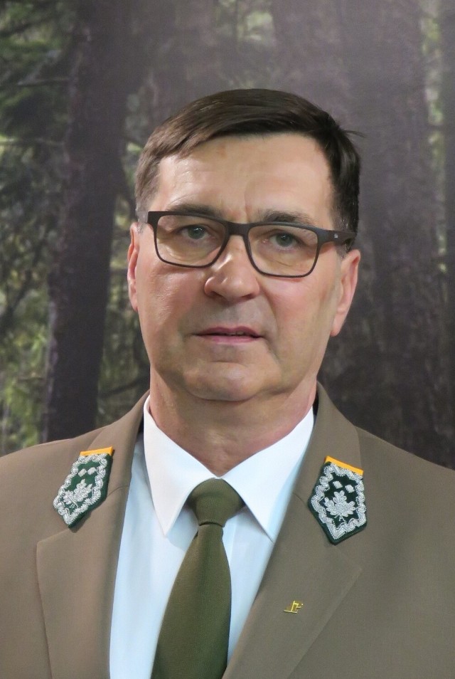 Jan Mazur, zastępca dyrektora RDLP w Krośnie ds. gospodarki leśnej