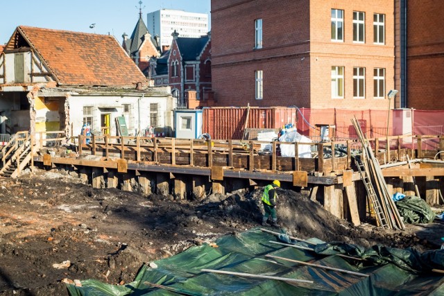 To w tym rejonie przy Grodzkiej archeolodzy znaleźli masę zabytków