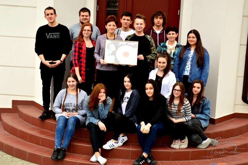 III Liceum im. Marii Konopnickiej we Włocławku otrzymało złotą płytę za konkurs w Eska TV