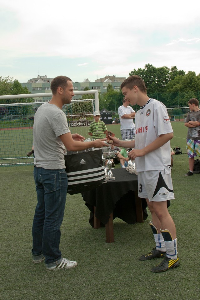 W weekend odbył się turniej dzieci Adidas Football Challange. Młodzież  odwiedził Lukas Podolski | Warszawa Nasze Miasto
