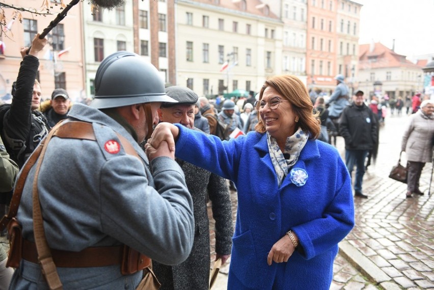 Małgorzata Kidawa-Błońska przyjechała dzisiaj do Torunia, by...