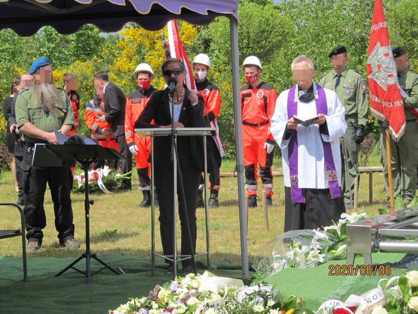 Pogrzeb Stanisława Szarka na Nowym Cmentarzu 