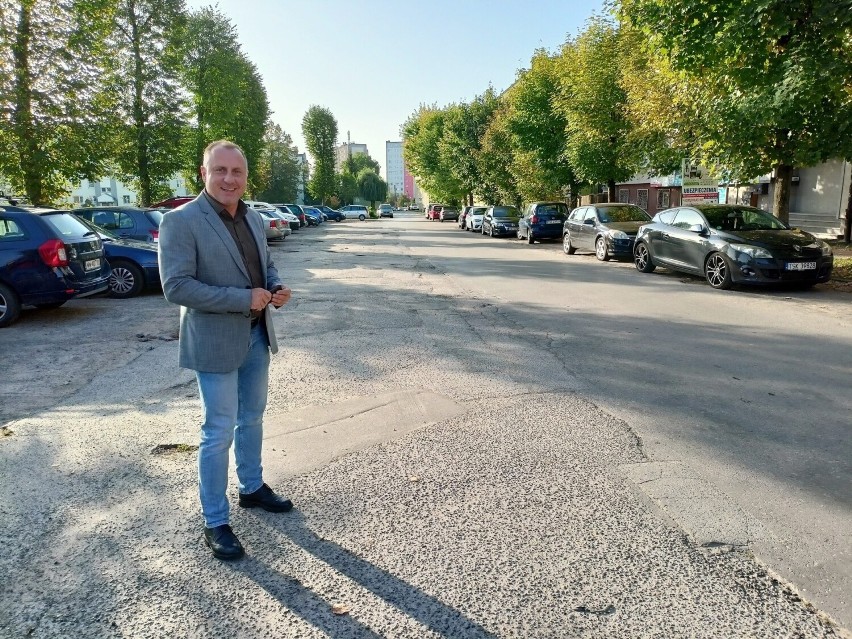 Milionowe dofinansowania na drogi w Skarżysku. Na zdjęciu...