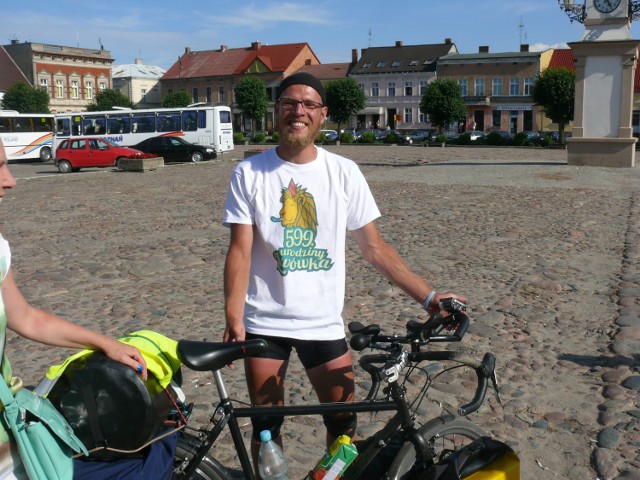 Przejechał Polskę na rowerze