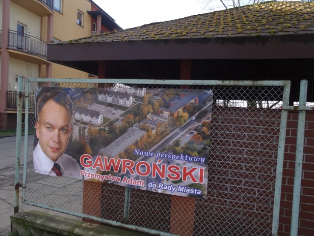 Przemysław Gawroński - plakat wyborczy