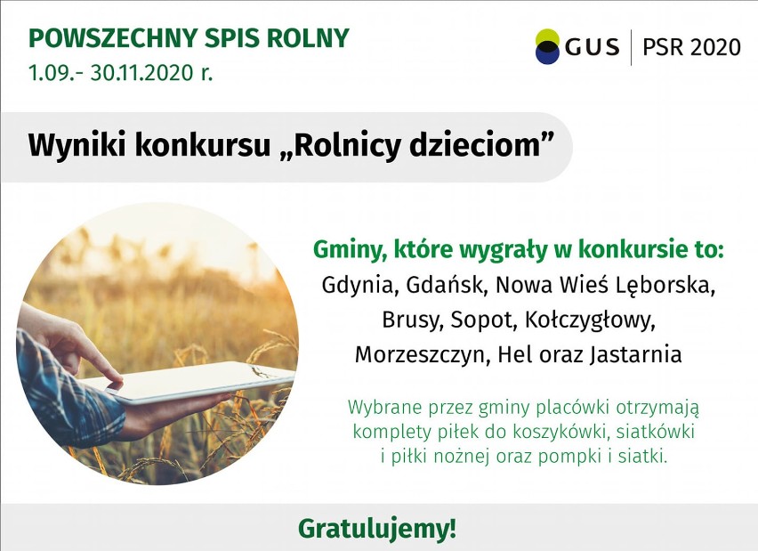 Jastarnia oraz Hel i spis rolny 2020: tu spisywali się najchętniej, więc dostali nagrody w konkursie Urzędu Statystycznego w Gdańsku