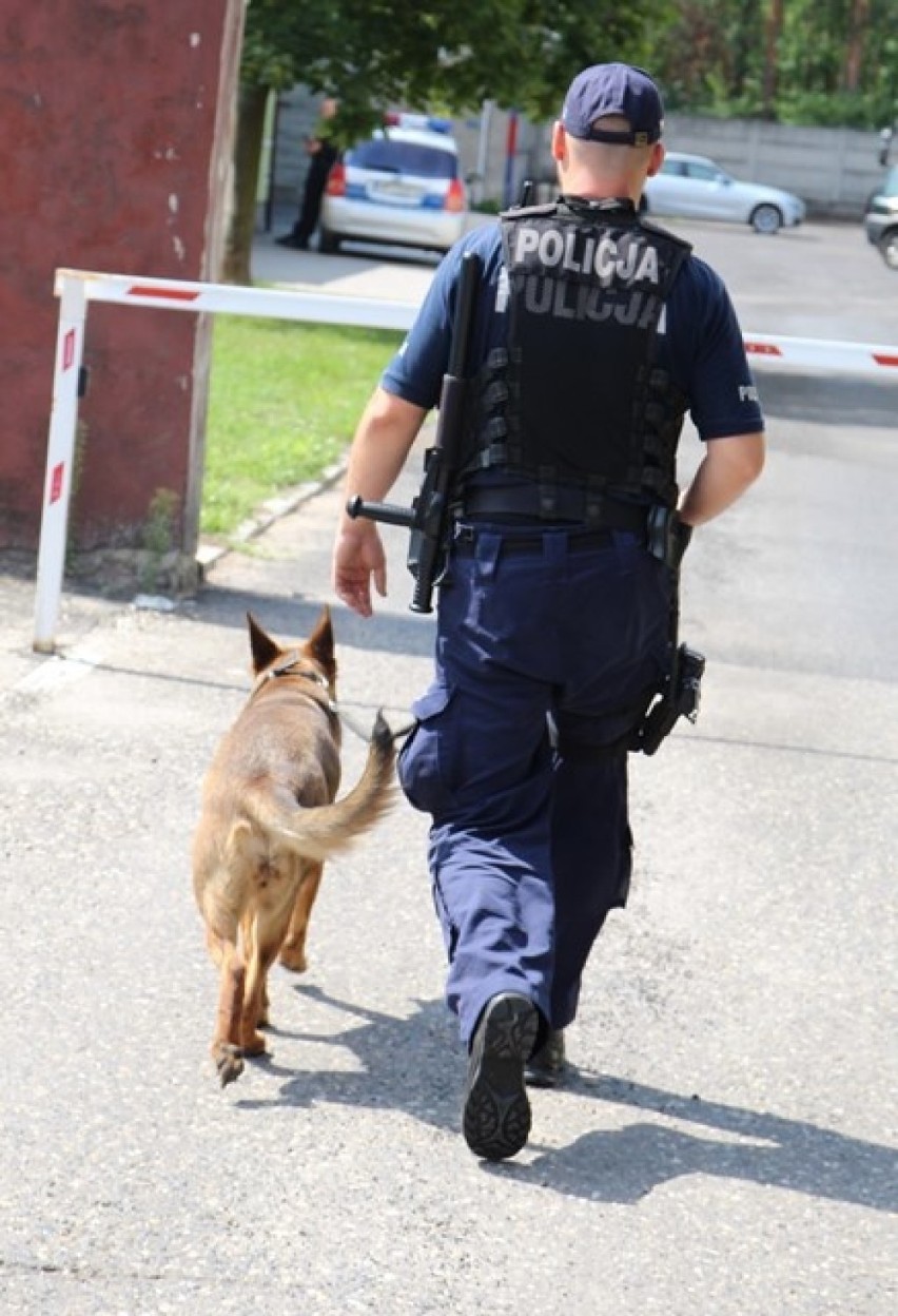 Do włamywacza mundurowych doprowadził policyjny pies.