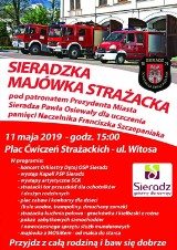 Sieradzka Majówka Strażacka w sobotę 11 maja, Co w programie?