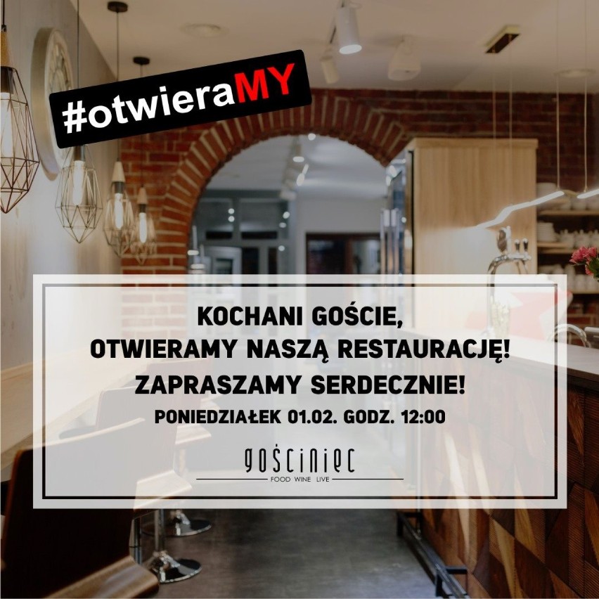 Restauracje w Bełchatowie otwierają się dla klientów mimo zakazu