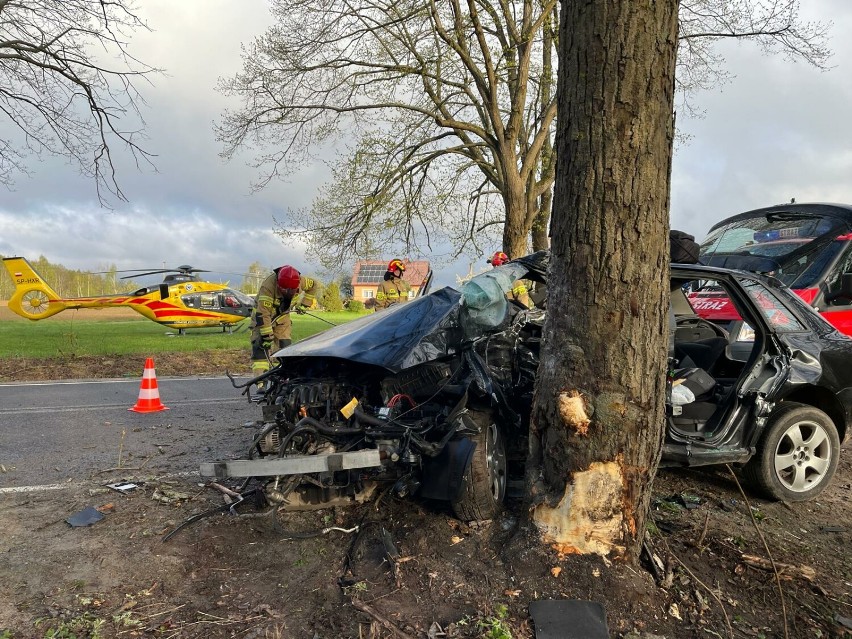 18 kwietnia doszło do wypadku w Połęczynie. Ranny kierowca...