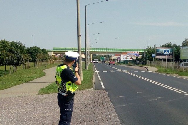 Kaskadowy pomiar prędkości na drogach województwa kujawsko-pomorskiego.