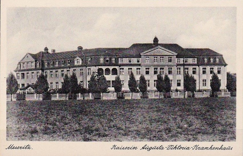 Szpital w Międzyrzeczu po rozbudowie w latach 20. minionego...