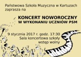 Koncert noworoczny w kartuskiej szkole muzycznej - 9.01.2017